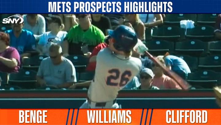 Mets Prospects Highlights | Jett Williams, Ryan Clifford, Carson Benge | 9/21/25