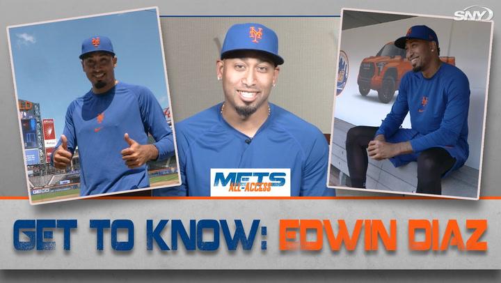 Edwin Diaz explains his nickname, talks closing games, and plays 'Name That Sugar, Sugar!'| Mets All-Access