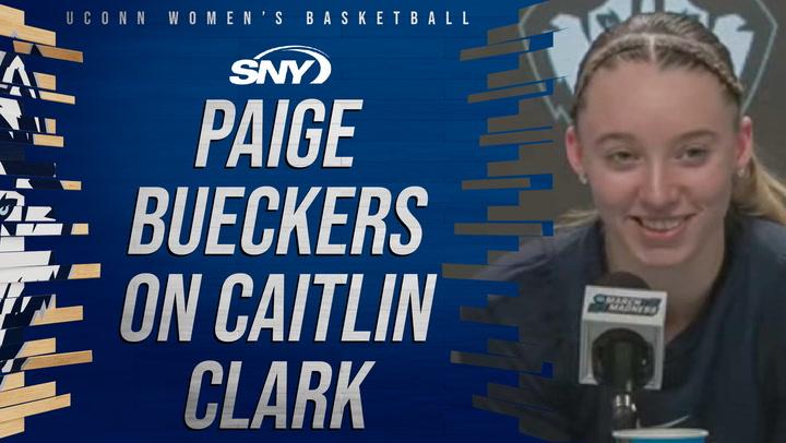 Paige Bueckers praises Caitlin Clark's competitiveness, previews Iowa-UConn Final Four