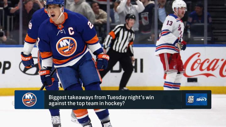 More details on Islanders' hungry win vs Rangers and push to the 2024 playoffs