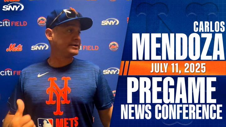 Carlos Mendoza on Jesse Winker's return to the IL with back inflammation
