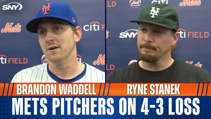 Brandon Waddell talks Mets debut, Ryne Stanek on shouldering Mets loss out of 'pen