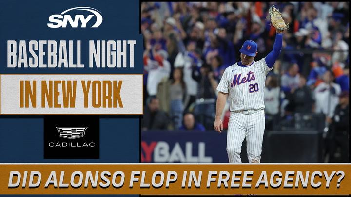 Baseball Night in NY discusses Pete Alonso's 'awkward' free agency saga and potential flop.