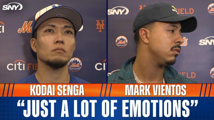 Mark Vientos on altercation with Sandy Alcantara, Kodai Senga discusses rough start in Mets loss
