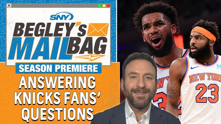 SNY Begley's Mailbag: Knicks' season opener insights on Karl-Anthony Towns, Shamet trades.