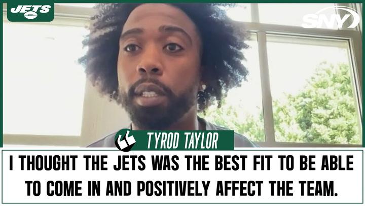 Tyrod Taylor on signing with the Jets, the wide receivers and role of a backup quarterback