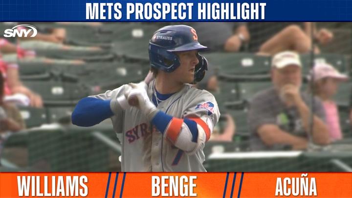 Mets Prospects Highlights | Jett Williams, Carson Benge, Luisangel Acuña | 8/13/25