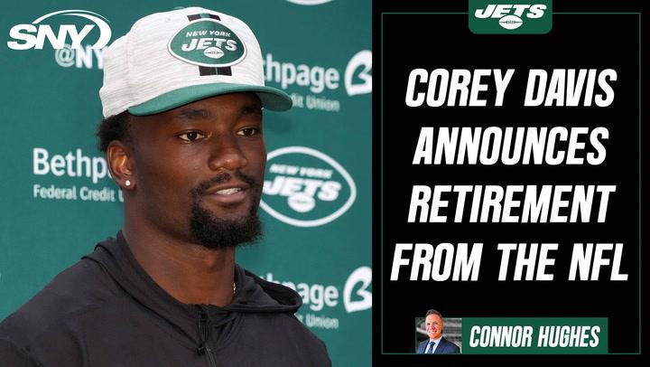 NFL Insider reacts to Corey Davis retiring from the NFL and the impact on the Jets | Connor Hughes