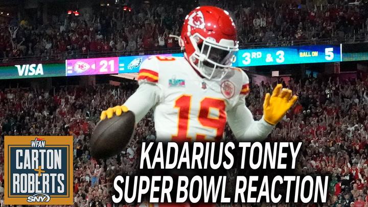 Here's how Giants fans should feel about Kadarius Toney's Super Bowl performance | Carton & Roberts