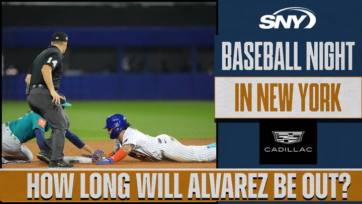 Mets Francisco Alvarez will require surgery, but when will it happen? | Baseball Night in NY