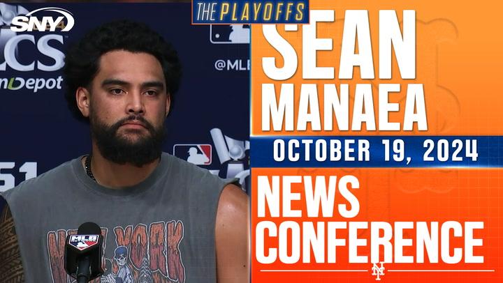 Sean Manaea discusses his mindset and readiness for Game 6 NLCS start after extra rest.