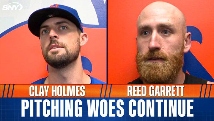 Clay Holmes and Reed Garrett on Mets pitching struggles