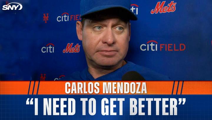 Carlos Mendoza on Mets' collapse, missing postseason