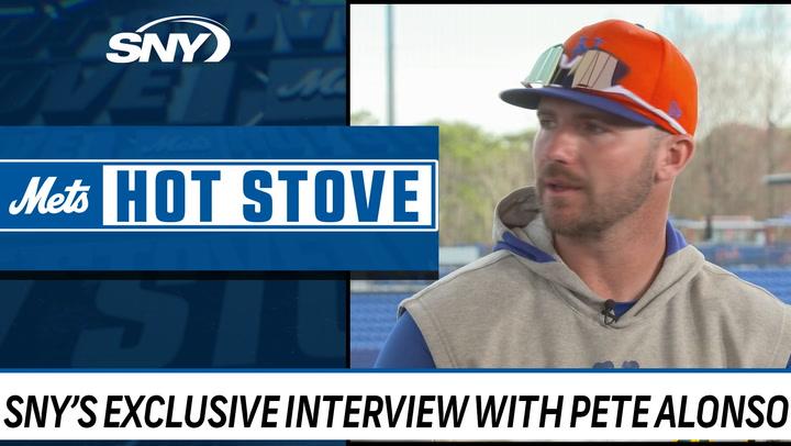 SNY's exclusive interview with Mets slugger Pete Alonso | Mets Hot Stove