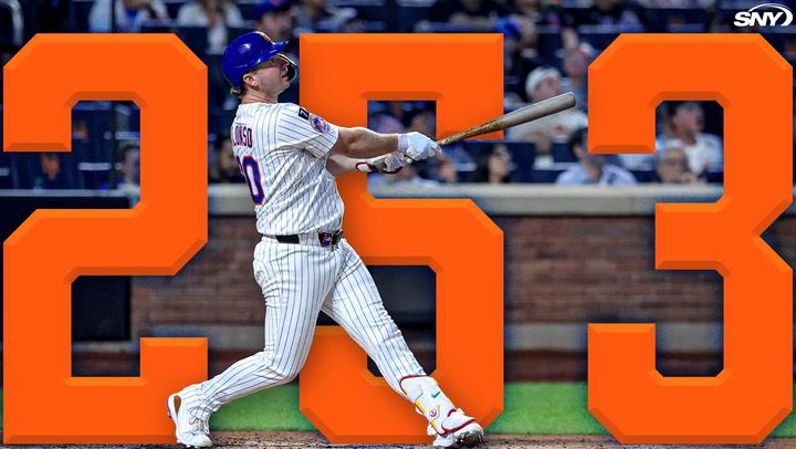 Pete Alonso hits home run 253 to become the Mets new franchise HR leader