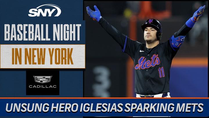 On Baseball Night in NY, analysis unfolds on Jose Iglesias' rejuvenation and his impact on the Mets.