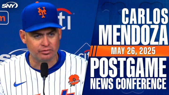 Carlos Mendoza talks Tyrone Taylor's 'athleticism', stellar relief work from Jose Butto after Mets walk-off win