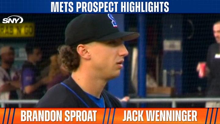 Mets Prospects Highlights | Brandon Sproat, Jack Wenninger | 6/6/25