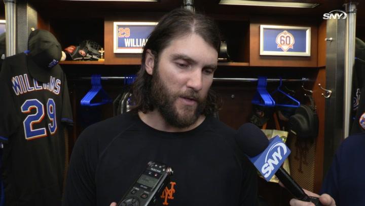 Trevor Williams on seven shutout innings, Brandon Nimmo's outstanding catch | Mets Post Game