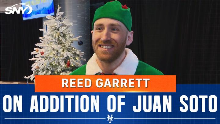 Reed Garrett calls Juan Soto an 'anchor' for the Mets