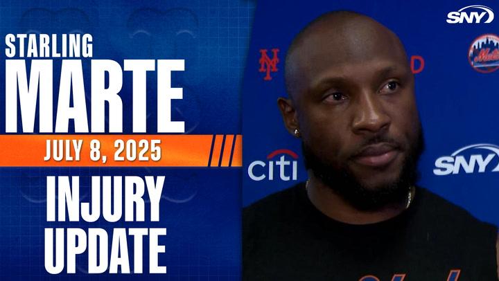 Starling Marte "100 Confident" he'll be back after the All-Star Break