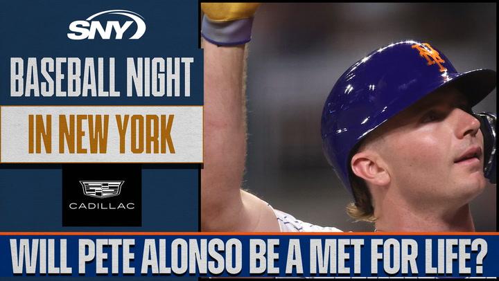 Would Mets really let Pete Alonso leave NY?  | Baseball Night in NY