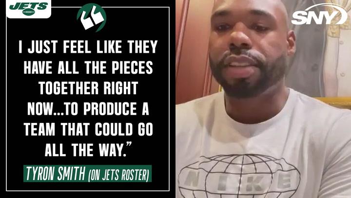 Tyron Smith on Jets' Super Bowl chances, and thoughts on Aaron Rodgers