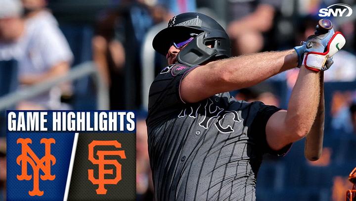 Mets vs Giants (8/2/25) | Mets Highlights