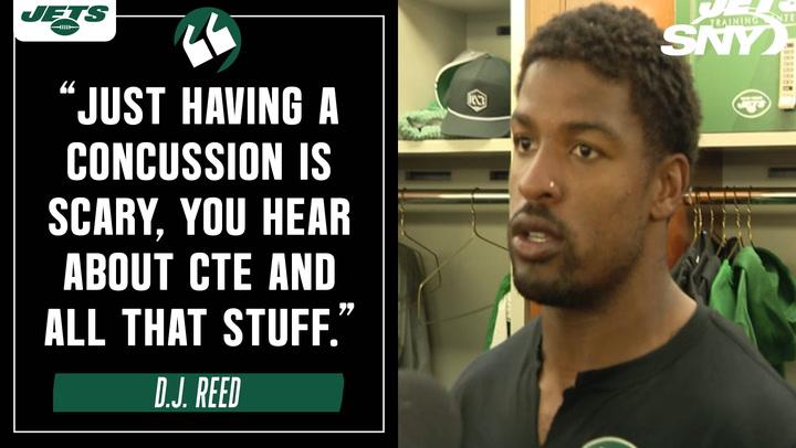 D.J. Reed details his recovery from a concussion which sidelined him for last two games