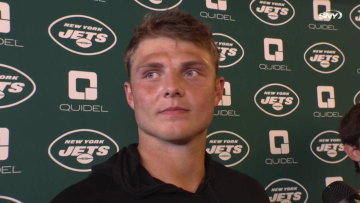 Zach Wilson on facing Bill Belichick, the new-look Jets offense, and Elijah Moore's return | Jets News Conference