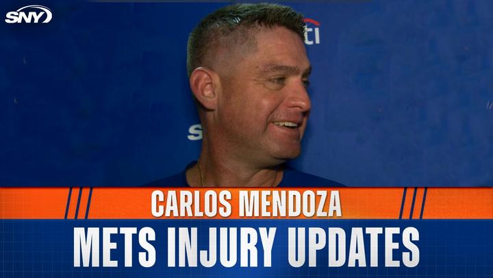 Carlos Mendoza talks plans for Sean Manaea, Kodai Senga to pitch in KC, Starling Marte injury update