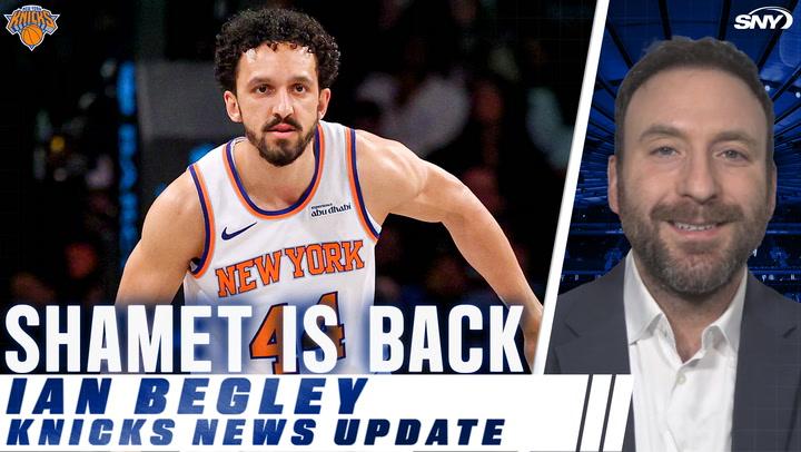 Knicks player and news update.