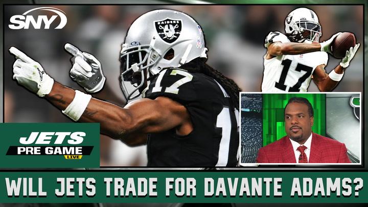 Will the Jets trade for Davante Adams, and would Adams want that deal? | Jets Pre Game Live