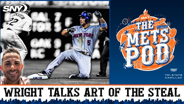 David Wright on his secret to stealing bases | The Mets Pod