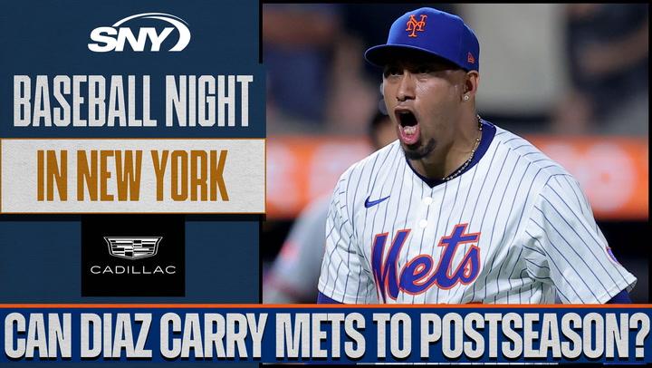Can Mets ask Edwin Diaz to carry them to a playoff spot? | Baseball Night in NY
