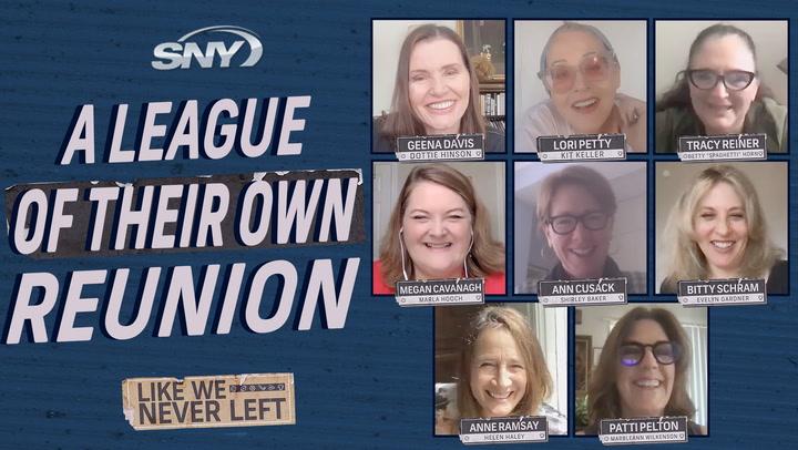 Reuniting the stars who made the movie A League Of Their Own | Like We Never Left