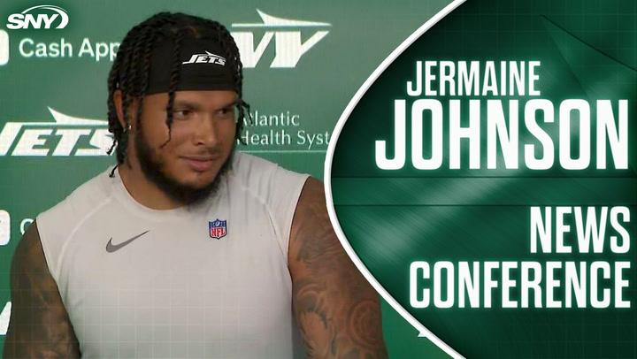 Player at Jets conference