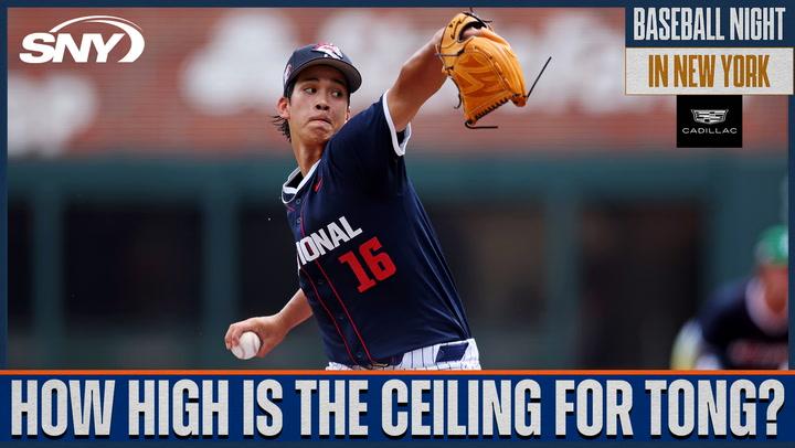How high is the ceiling for Mets' prospect Jonah Tong? | Baseball Night in NY
