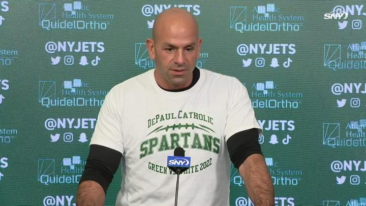 Robert Saleh updates Jets injuries, praises Kirk Cousins ahead of Week 13 matchup with Vikings | Jets News Conference