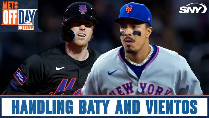 Trevor May and Will Sammon discuss Brett Baty and Mark Vientos on Mets Off Day Live broadcast.