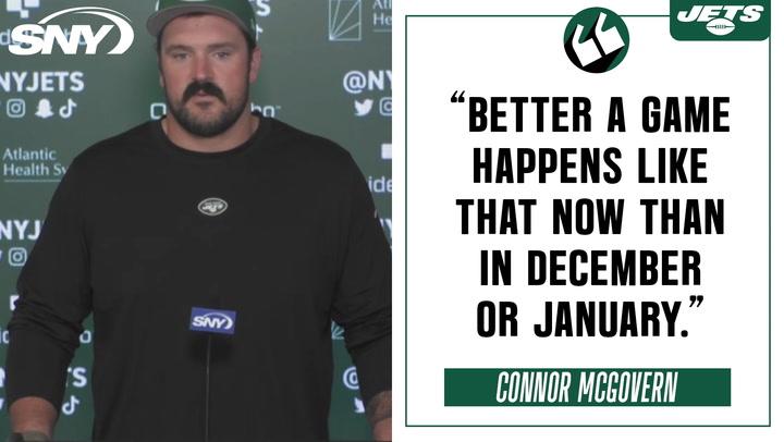 Connor McGovern says many were to blame for offensive line struggles