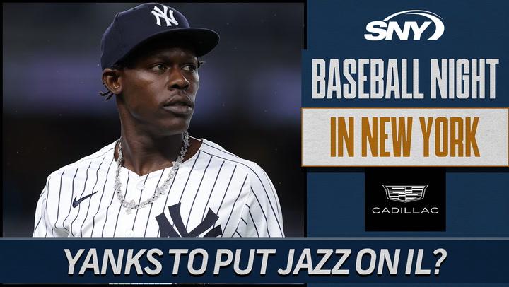 "Yankees star Jazz Chisholm Jr. could be headed to IL with an elbow injury | Baseball Night in NY"