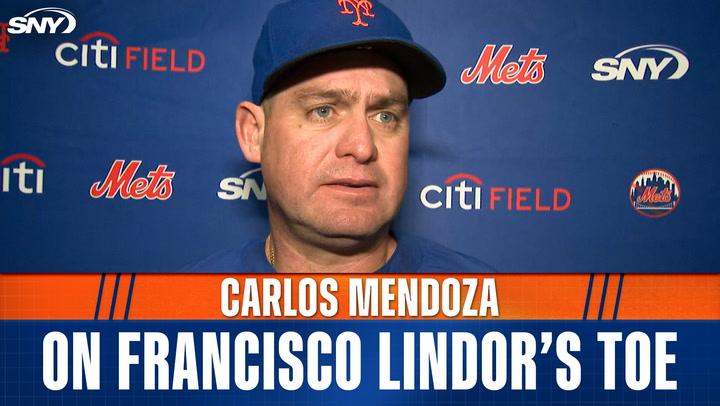 Carlos Mendoza says an IL stint 'isn't on the table' for Francisco Lindor