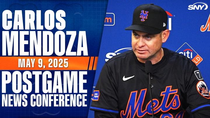 Carlos Mendoza talks Mets two-strike hitting, Brett Baty HR and Clay Holmes' pitch mix after win over Cubs