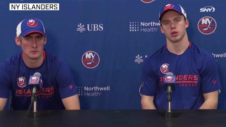 Islanders vs Flyers: Brock Nelson and Anthony Beauvillier on 'complete tam effort', clutch Sorokin, Trotz return | Islanders Post Game