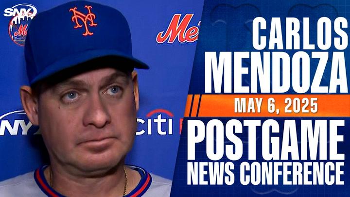 Carlos Mendoza on Brandon Nimmo injury, Mets inability to get 'the big hit' in loss to Arizona