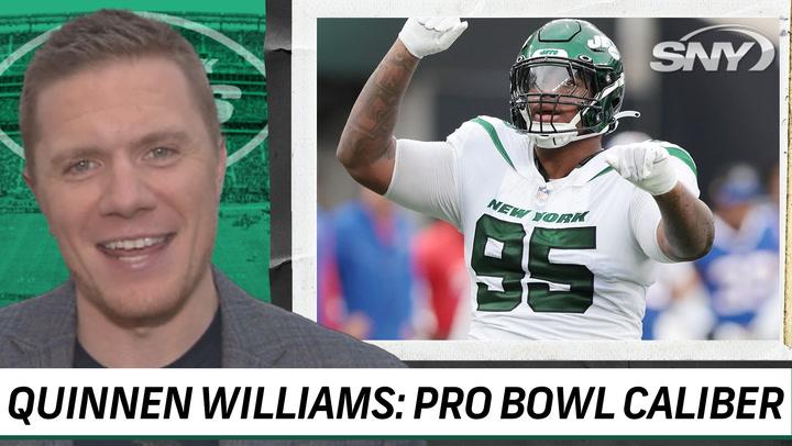 NFL Insider on Quinnen Williams' Pro Bowl-caliber play this season for the Jets | Connor Hughes