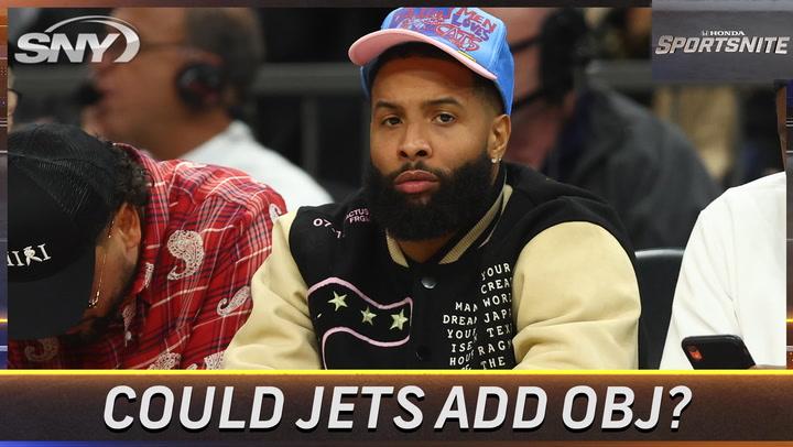 Analyzing the Jets WR room, could they add Odell Beckham Jr.? | SportsNite