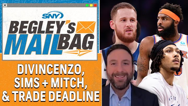 "Begley's Mailbag cover: Discussing Knicks' future with Sims, Robinson, and DiVincenzo reunion."