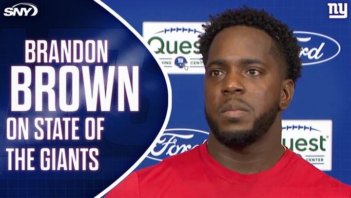 Brandon Brown on availability of Giants QB Jameis Winston and progress by Jaxson Dart